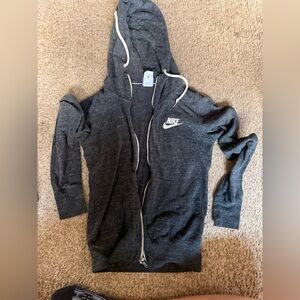 Nike Charcoal Full-Zip Hoodie